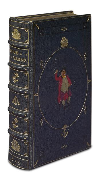 (BINDINGS - KELLIEGRAM.) Cruikshank, George (illus.). New Years Day * Tough Yarns.